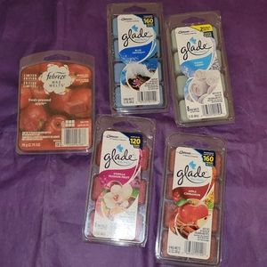 5 Glade and Febreze Wax Melt Containers